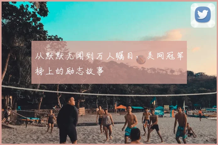 从默默无闻到万人瞩目，美网冠军榜上的励志故事